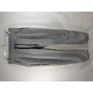 Under Armour Gray Sweatpant Joggers w/black tie size Medium